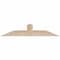Ekena Millwork Portland Smooth Timber Gable Bracket, Douglas Fir, 36"W x 7"H x 3 1/2"D x 3 1/2"F, 5/12 Pitch GBW036X07X0404POR00SDF - alternate 1